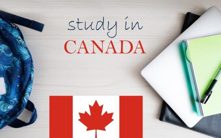 Study in Canada Education Concept - Study Permit