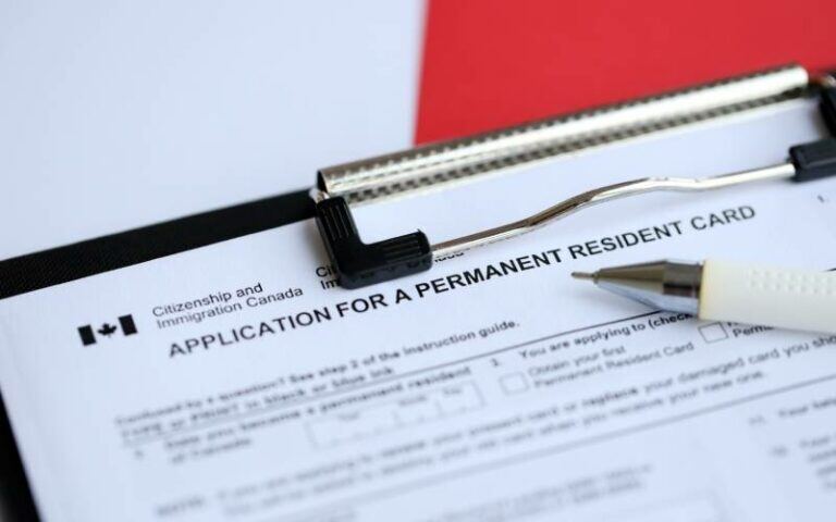 Application for permanent resident card