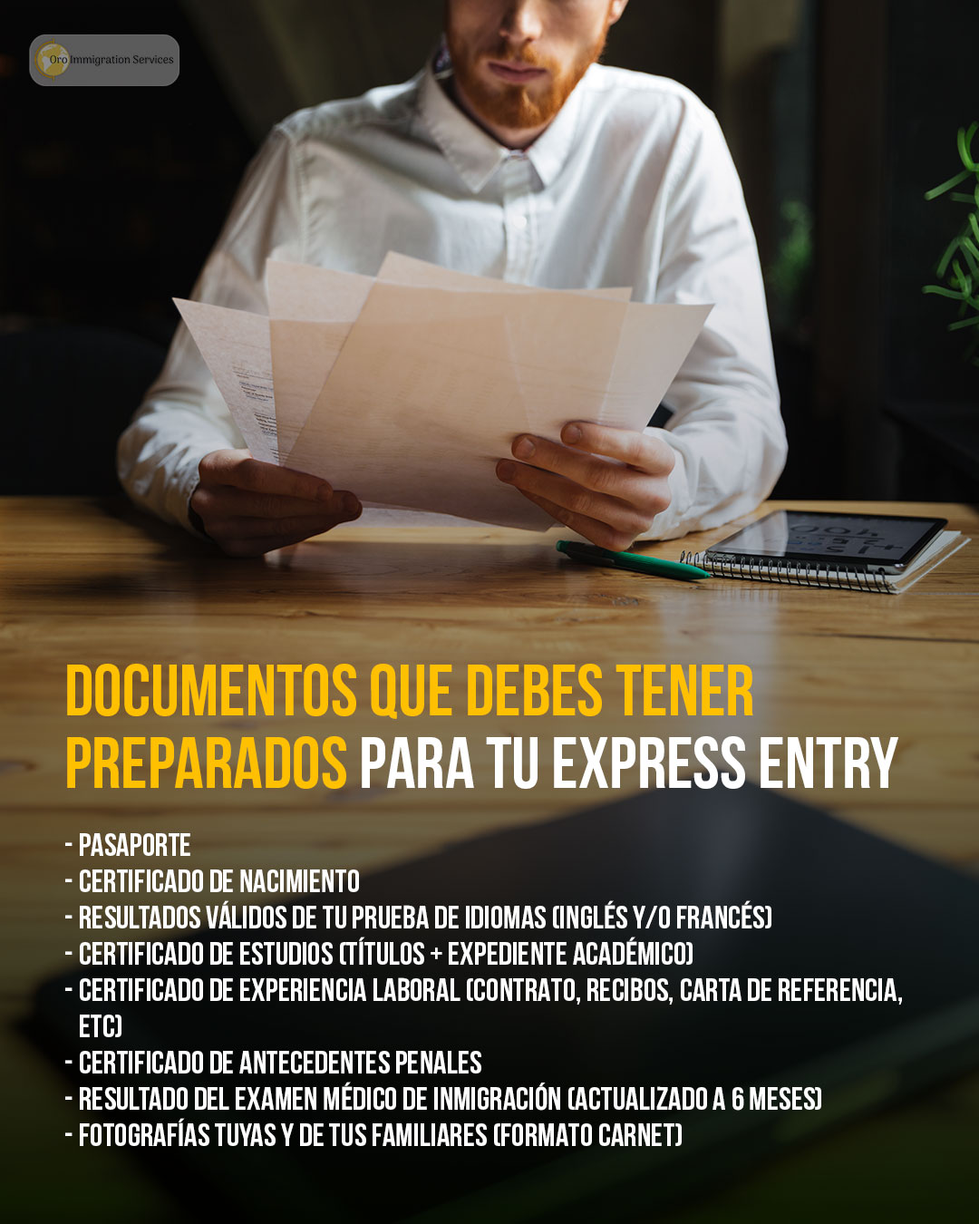 aplicación al Express Entry